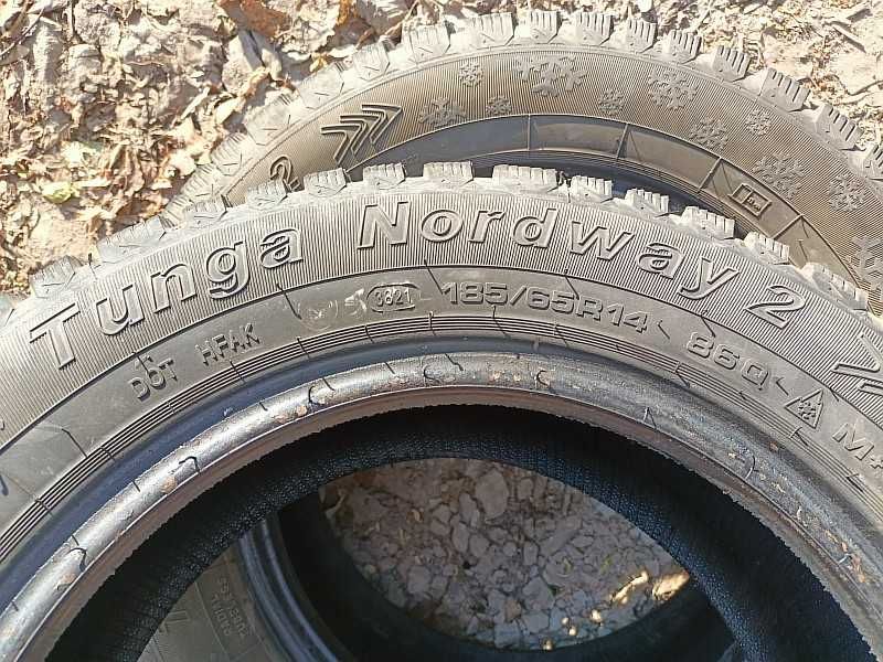 Шины 185/65 R14 - "Tunga Nordway 2" (Россия), шипованные.