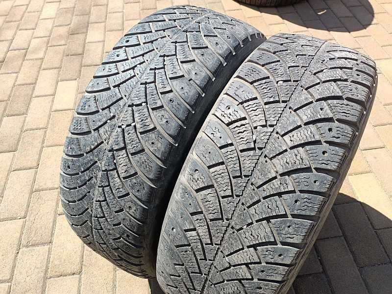 Шины 205/65 R15 - "BFGoodrich g-Force Stud" (Россия), зимние.