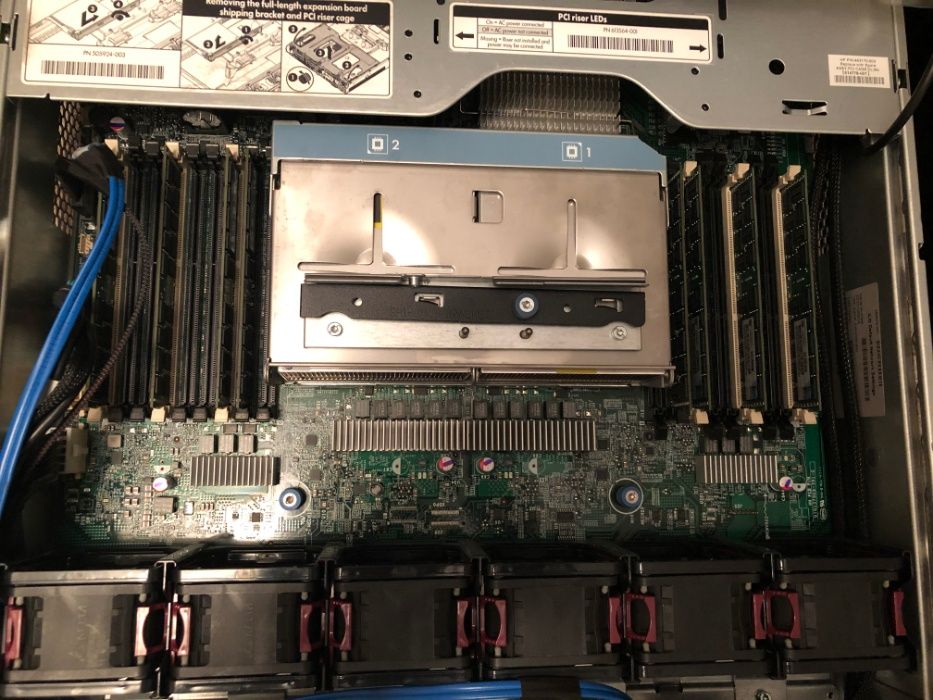 Сервер HP  DL380 G7/2x X5675/48G/no hdd/P410i 512MB no BBU/2x460W