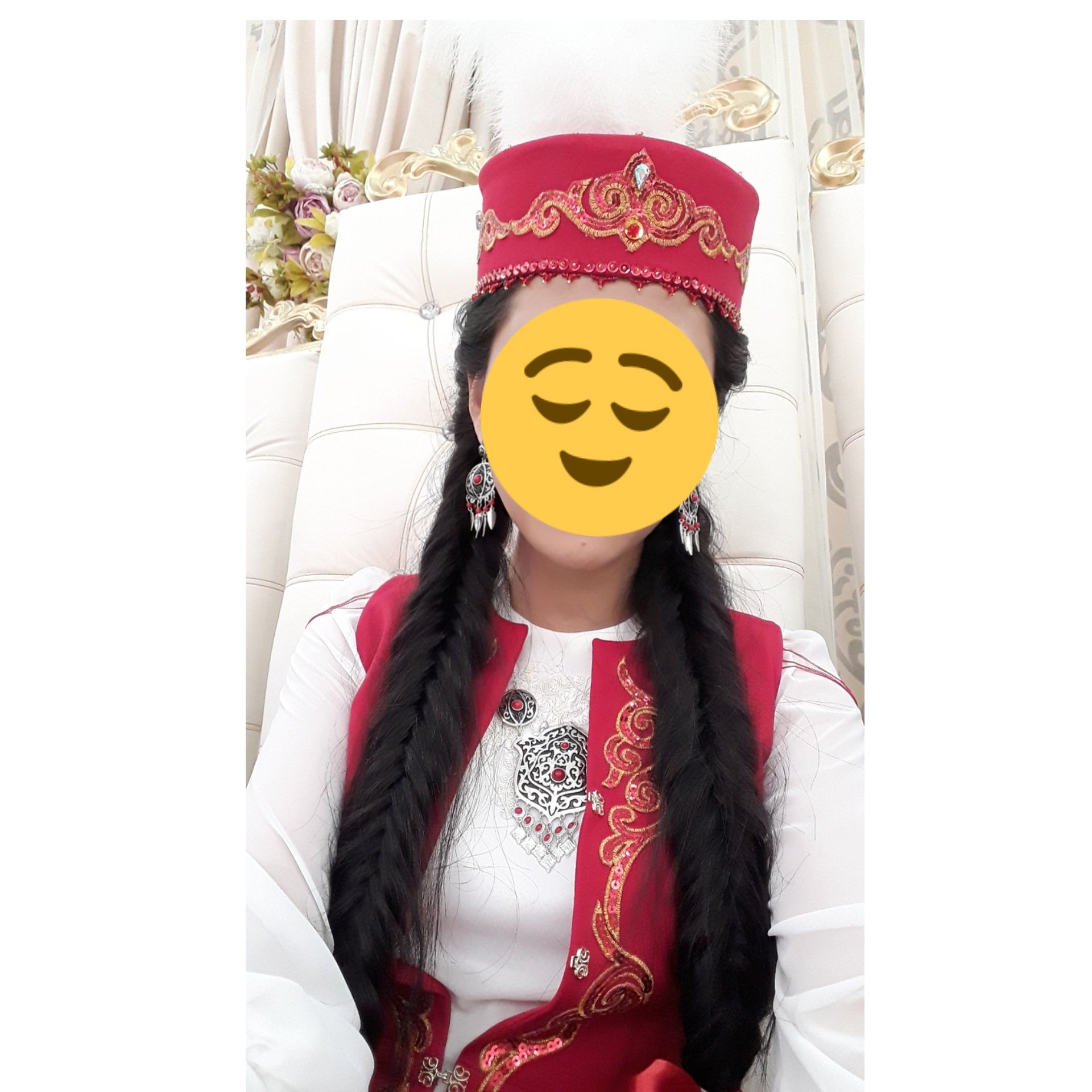 Платье на кыз узату, сырга салу