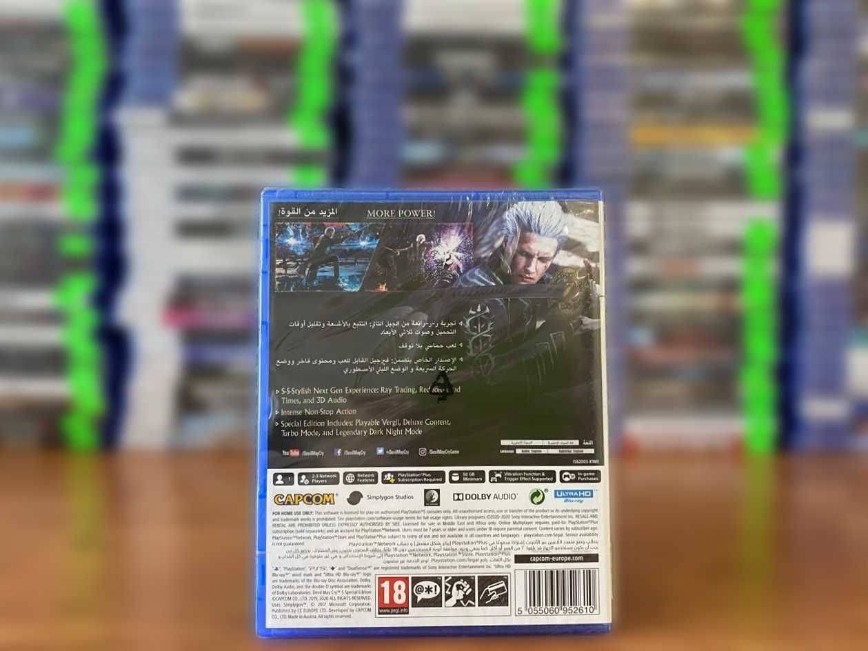 Новый Devil May Cry 5 Специальное Издание PS5 Большой Выбор Игр