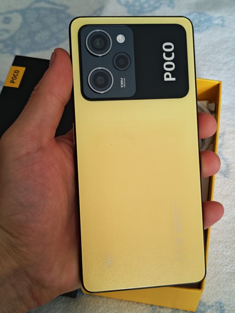 Poco X5 Pro 256 gb Ram 8+6 5G полный комплект