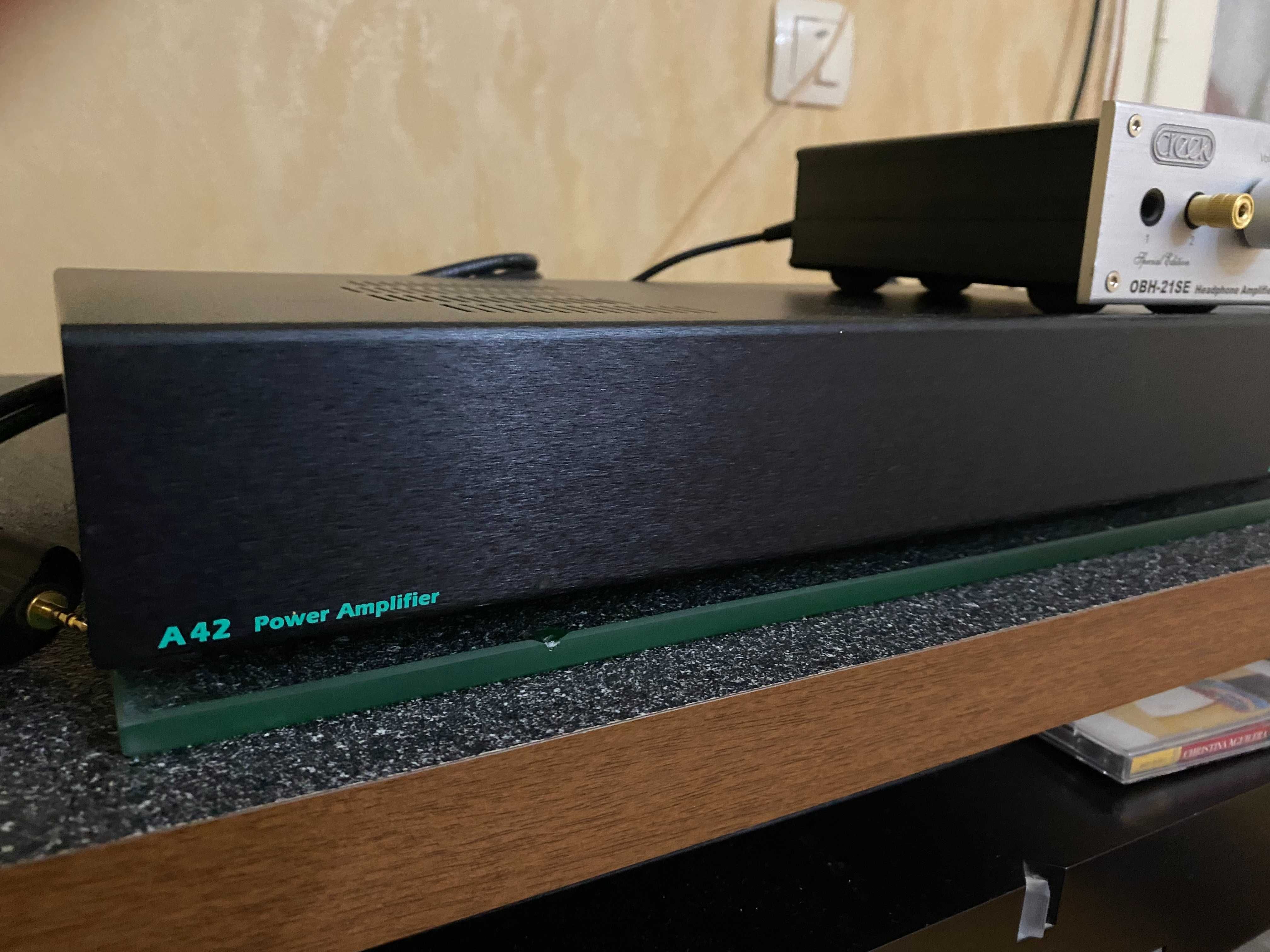 продам усилитель двухблочный Англия Creek 42p .50v на 8om+акустику B&W