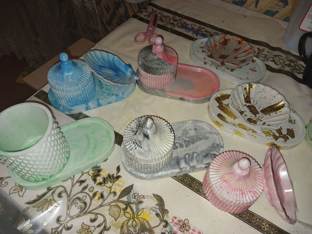 Шкатулка ракушка