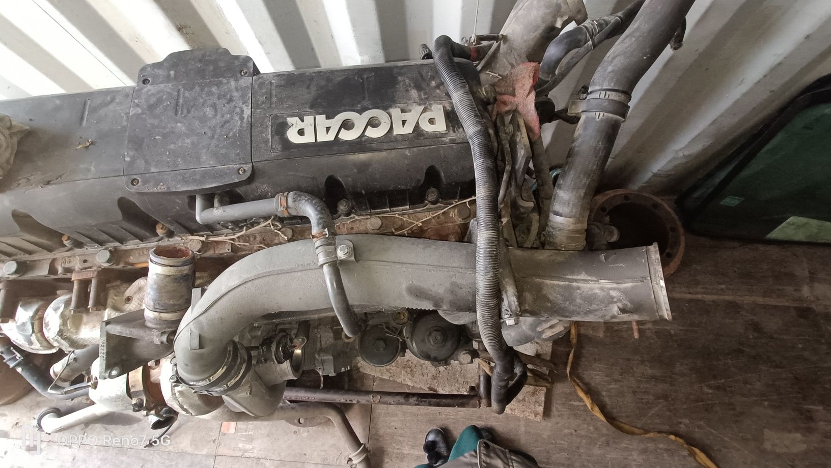 Мотор на Daf 105 разбор