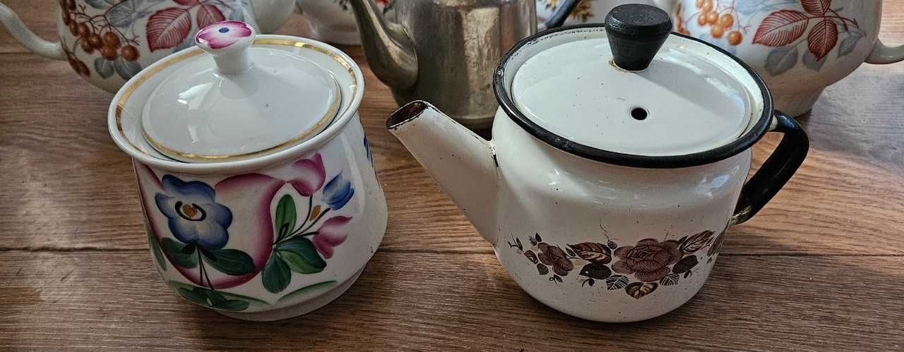 Чайники заварочные и сахарницы производство СССР