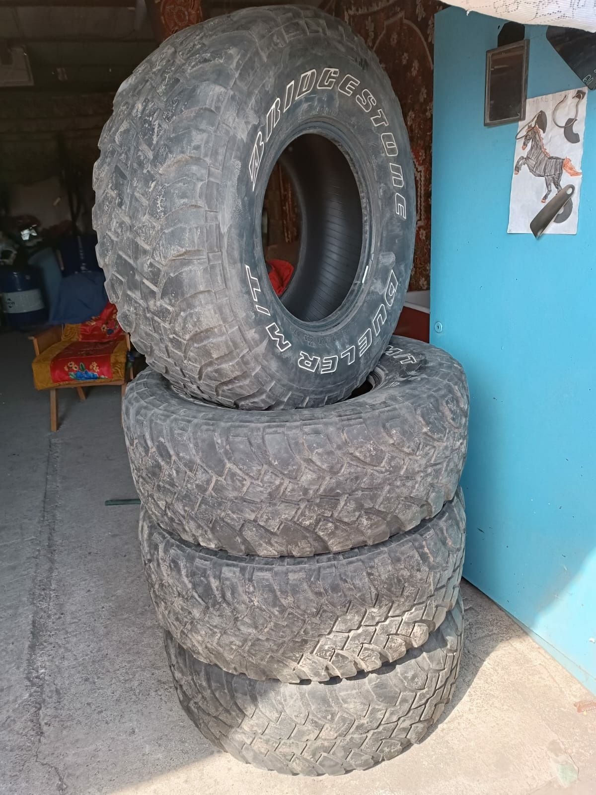 Летние шины BRIDGESTONE м/т б/у