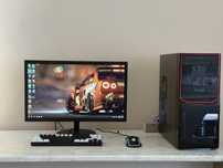 Компьютер b365m-hdv/i3-8100/16gb-ddr4/gamemax500w/radeon hd6570|128bit