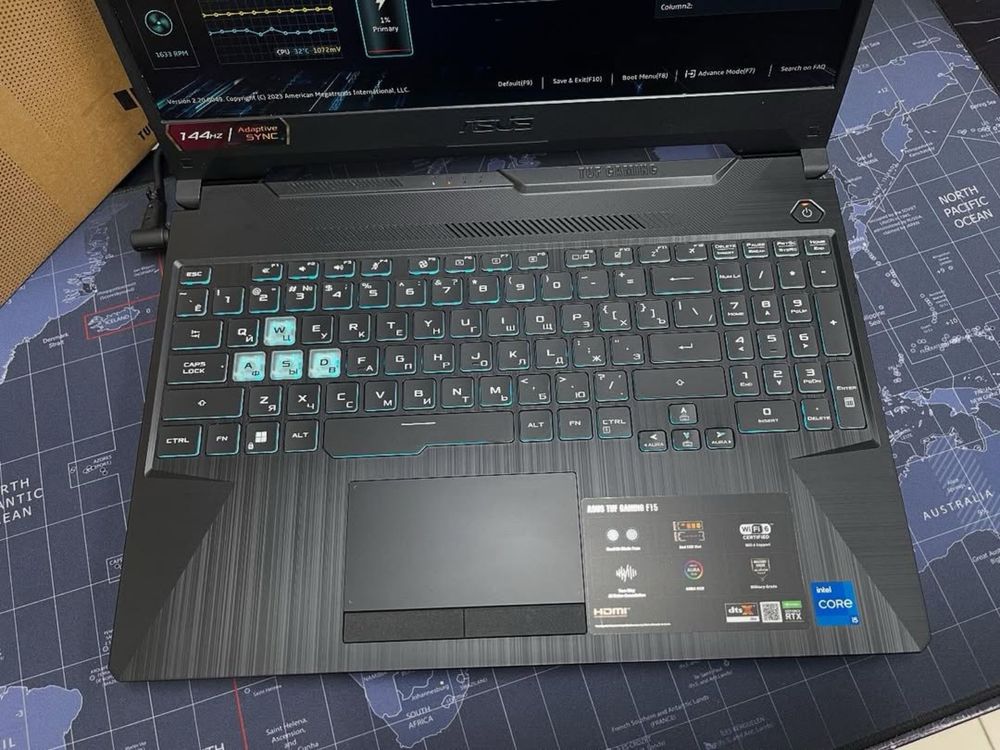 Игровой Ноутбук Asus Tuf Gaming F15 Core i5-11400F|16|SSD512Gb|RTX3050