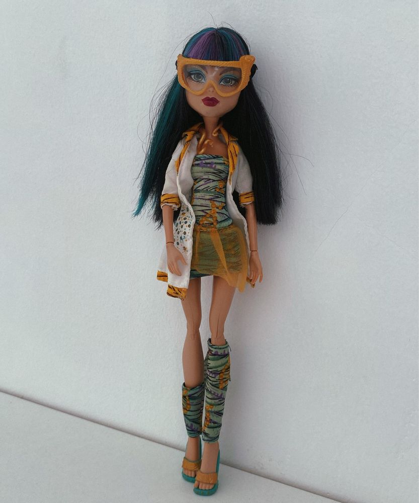 Оригинальная Кукла Monster High, Cleo de Nile (серия Mad Science)