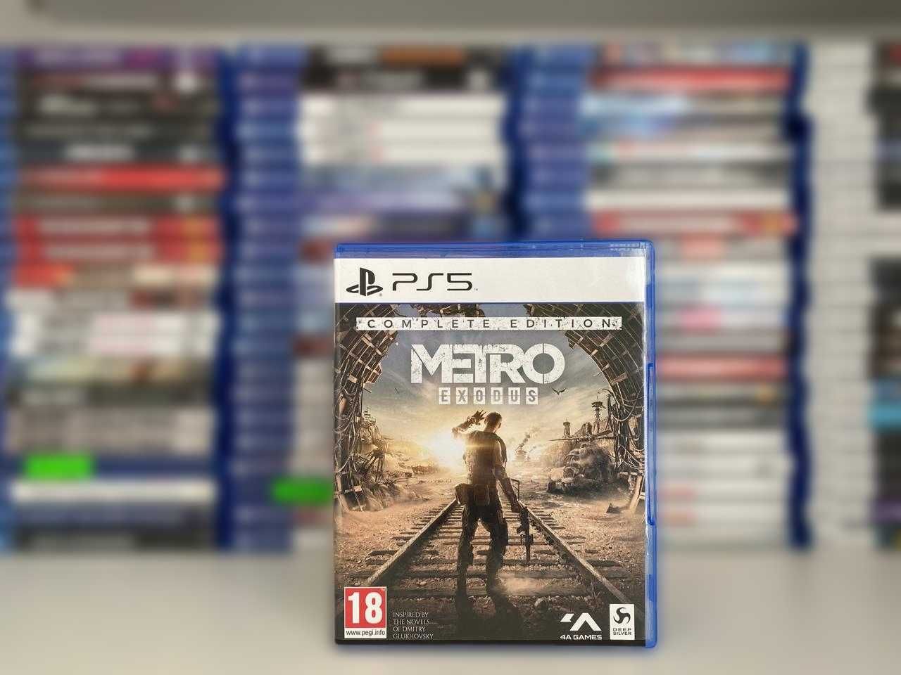 Метро Исход Пс5/ Metro Exodus PS5 Большой Выбор Дисков