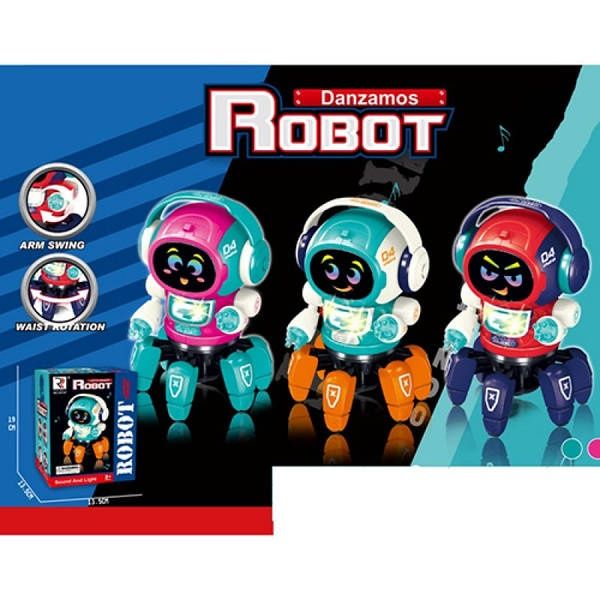 Игрушки, робот, осьминог, игрушка