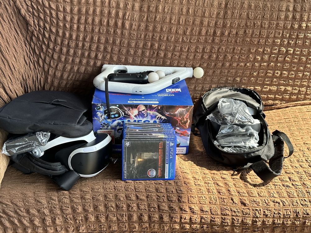 В наличии почти новые Playstation VR для playstation 4 очки Вр на пс 4