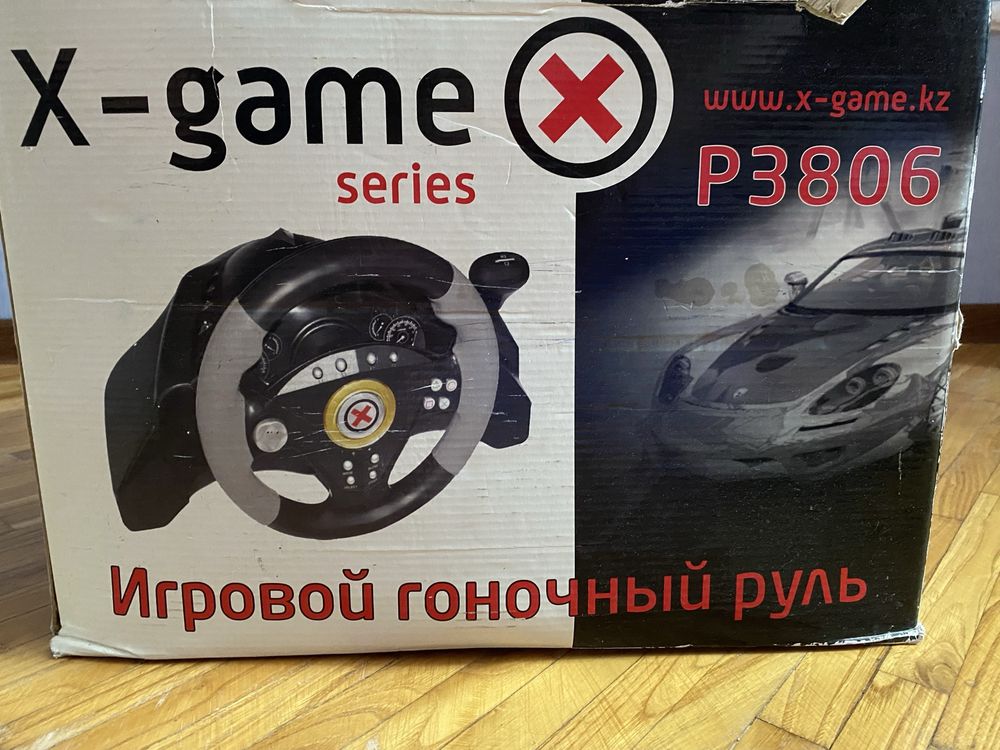 Игровой руль в идеальном состоянии