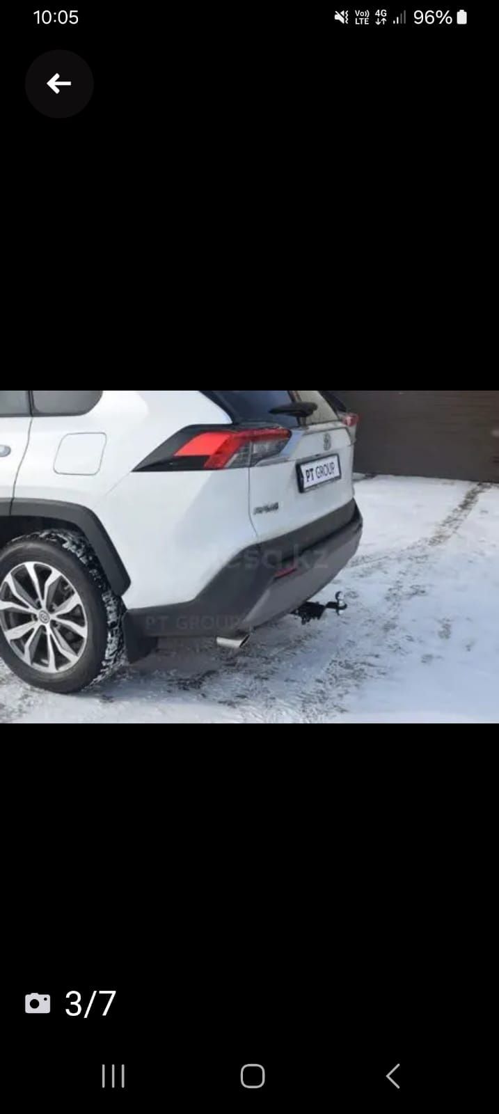 Фаркоп на Toiota RAV-4,оригинал.