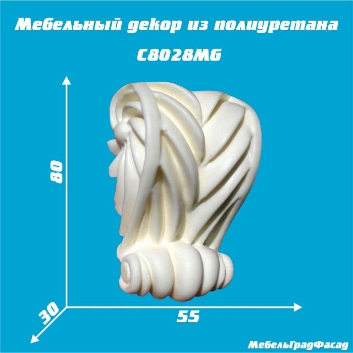 Мебельный декор из гипса