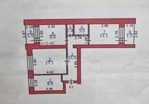 Продам 3х ком.квартиру