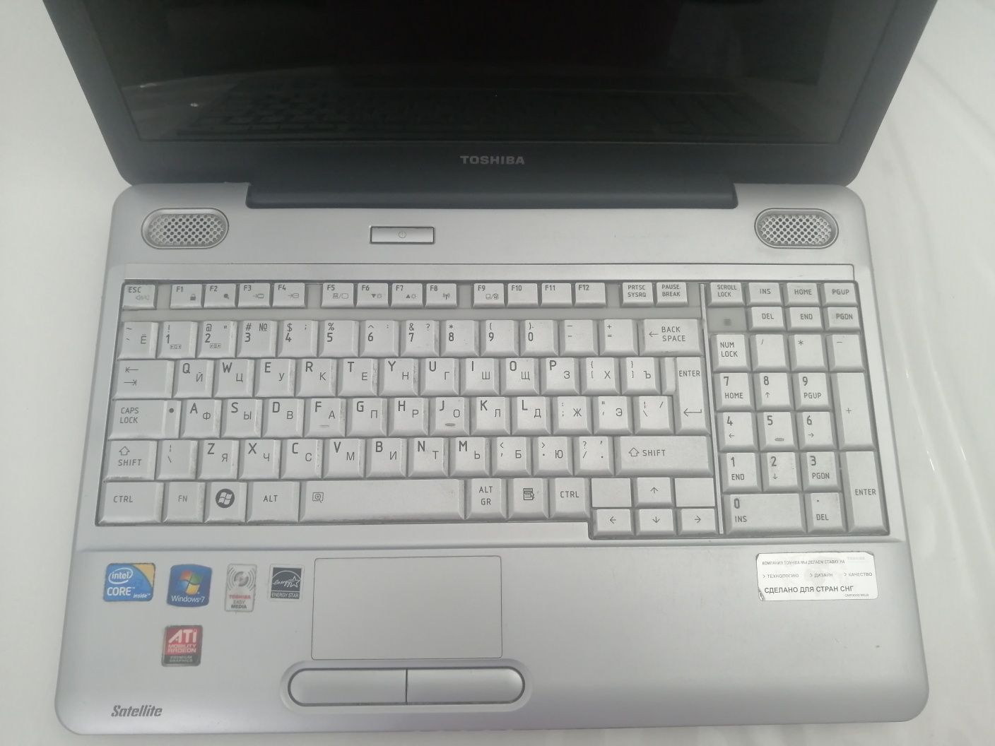 Ноутбук Toshiba Satellite L500-1WR (PSLS9E-02E00GRU)