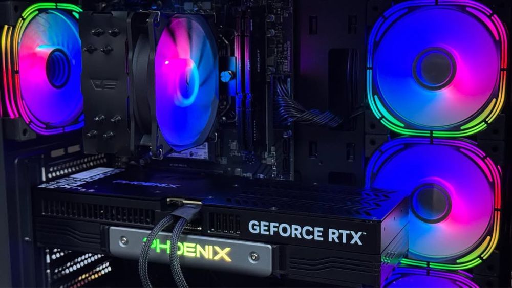 Мощный Системный блок AMD Ryzen 5-7500F|Ram 32Gb|SSD1Tb|RTX 5070