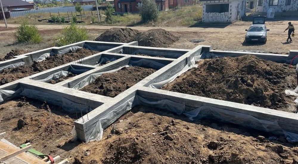 Заливаем фундамент