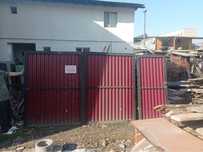 Железный ворота, готовый с замком