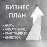 Бизнес план грант 5 млн / Инвестор / ДАМУ