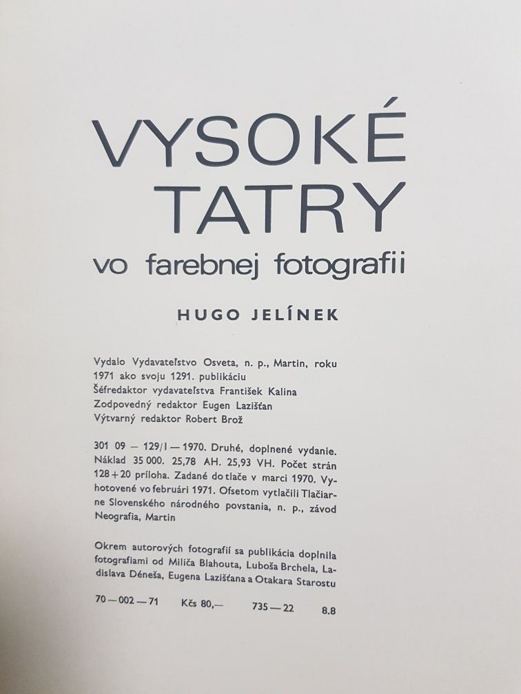 Книги альбомы фотографий Леха Вильчнка растений и насекомых и гор Татр
