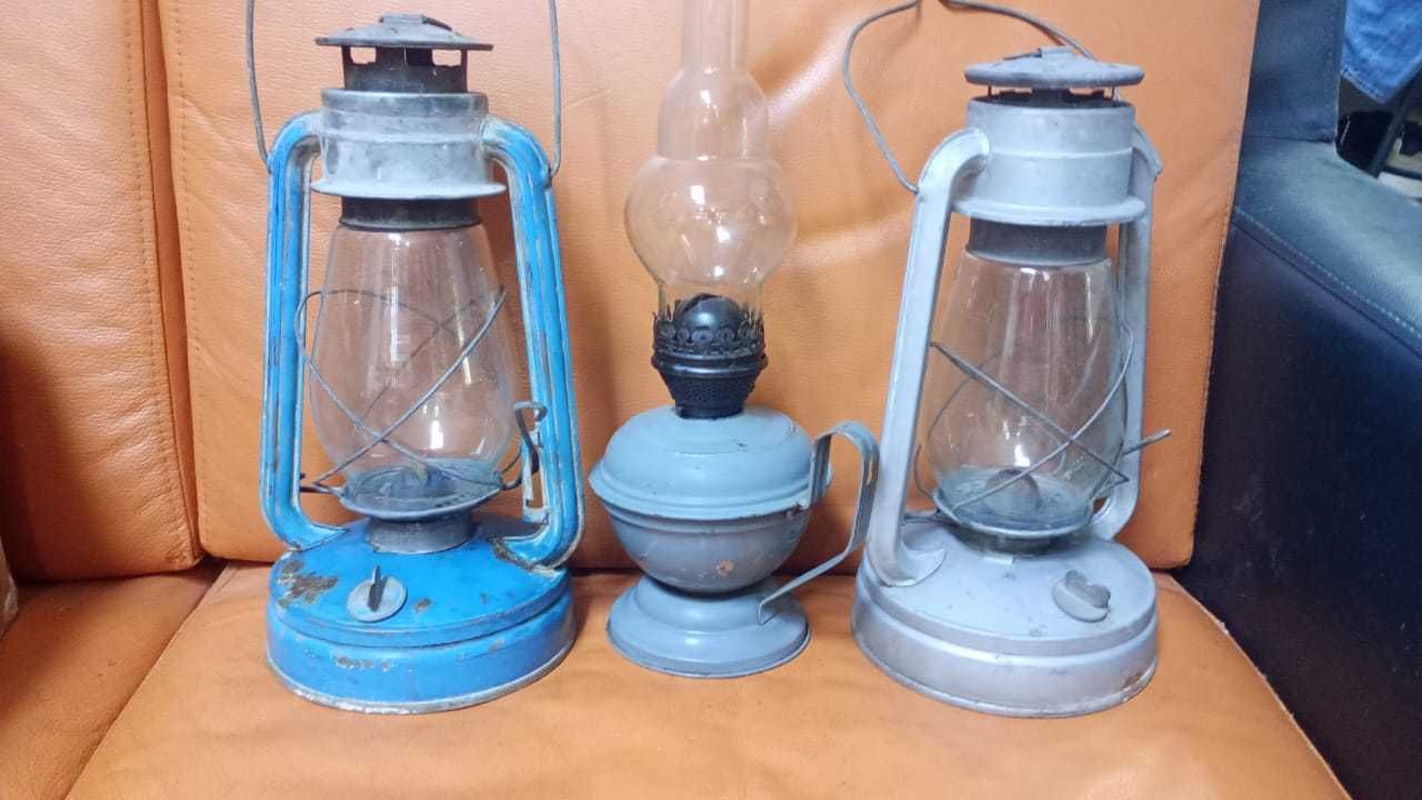 советские керосиновые лампы б/у и новые 1970 ых годов