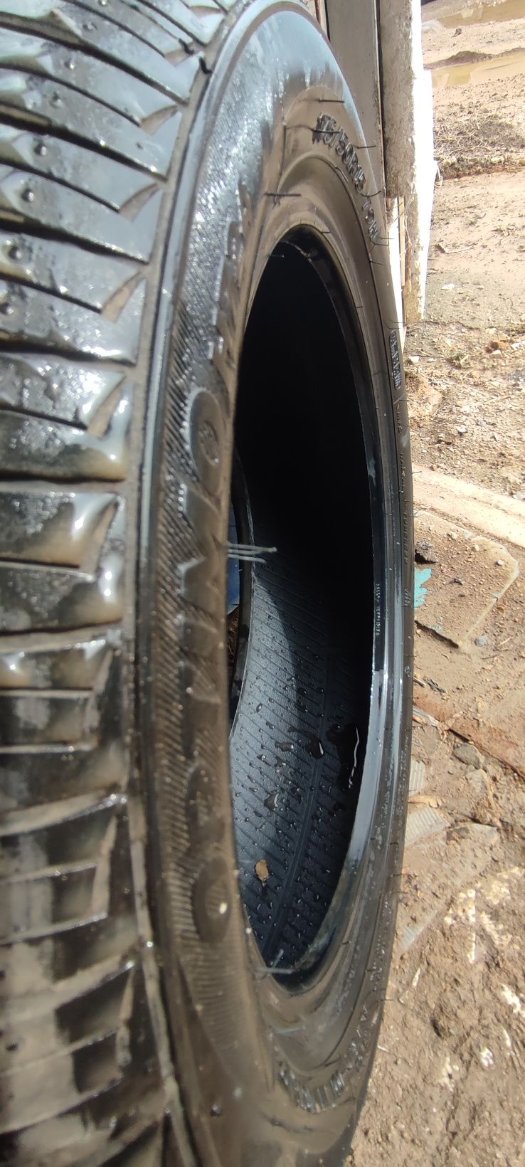 Комплект новых корейских шин Hankook 175 -50-r15