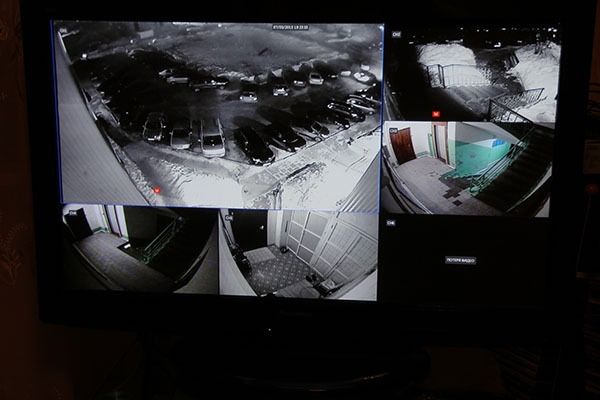 Установка камер и настройка интернета