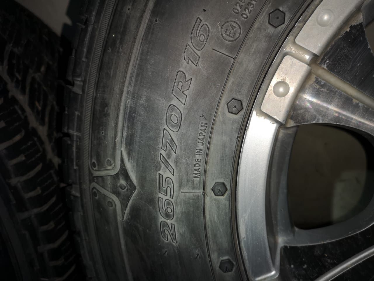 Шины с дисками 265/70 R16