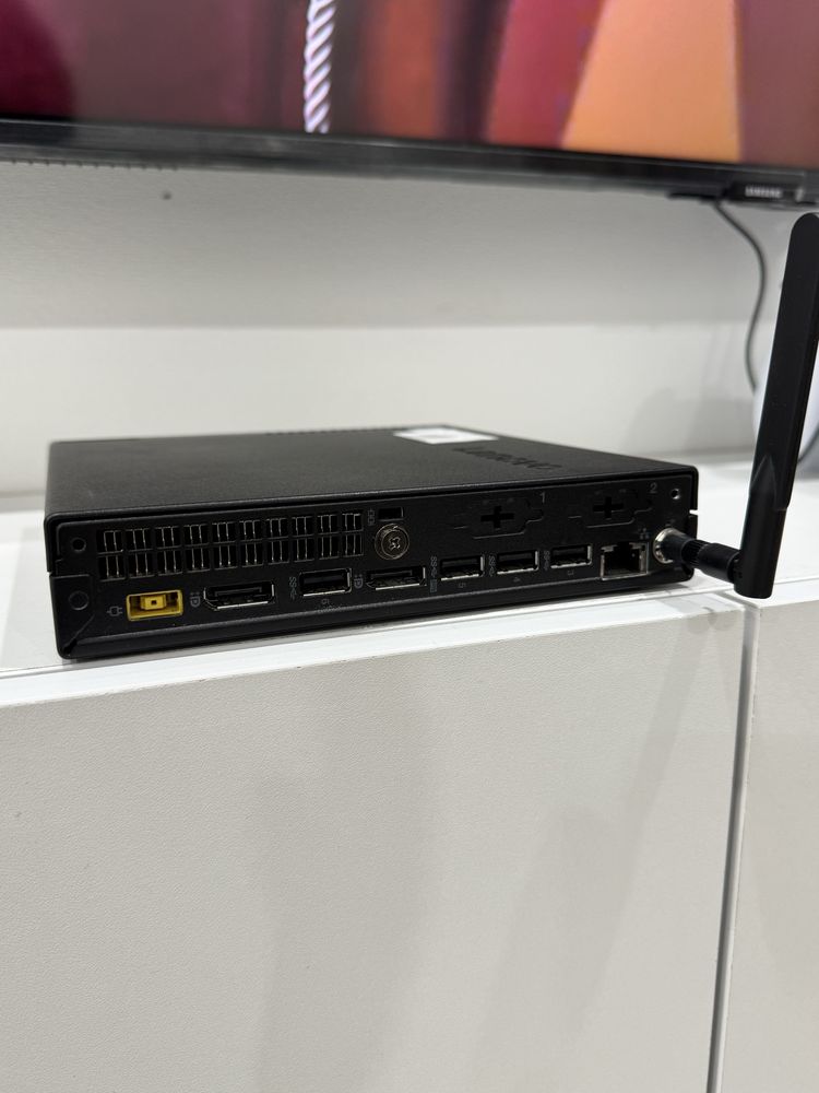 Lenovo M710Q  мини пк для учебы, работы. Core i5, 7400T, 4 Гб ОЗУ