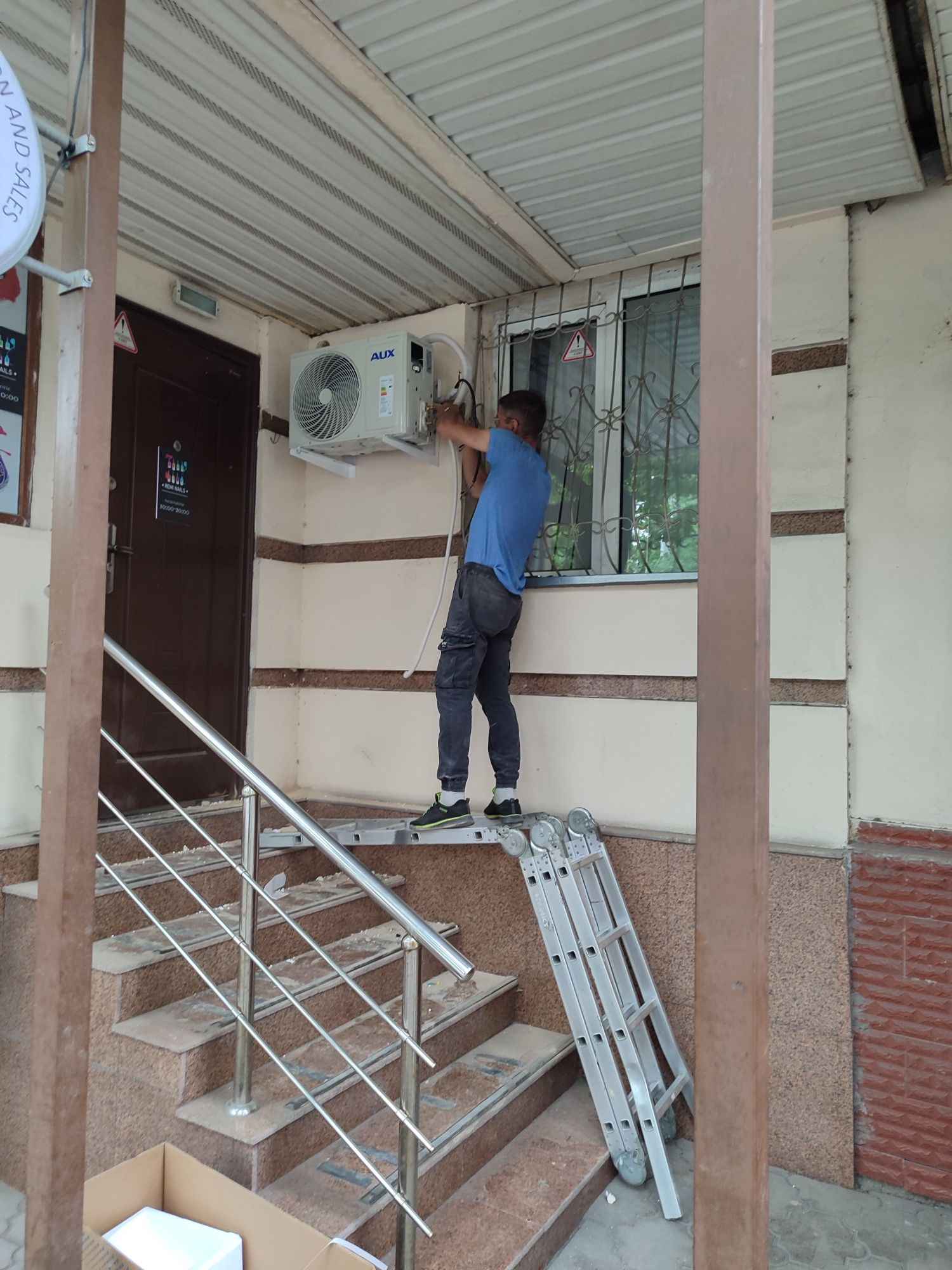 Установка кондиционеров, ремонт, заправка, демонтаж