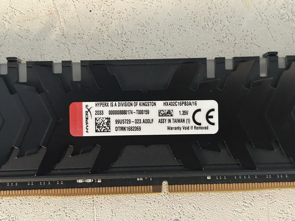 Hyperx predator 16gb 3200 ddr4 ARGB
