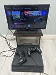 Playstation 4 pro и 50 игр 2 джойстика