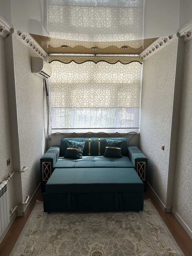 Продам 2 х ком квартиру мик Нурсат 133 д  2 этаж