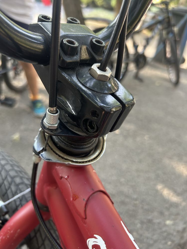 BMX темно бордовый «Gestalt»