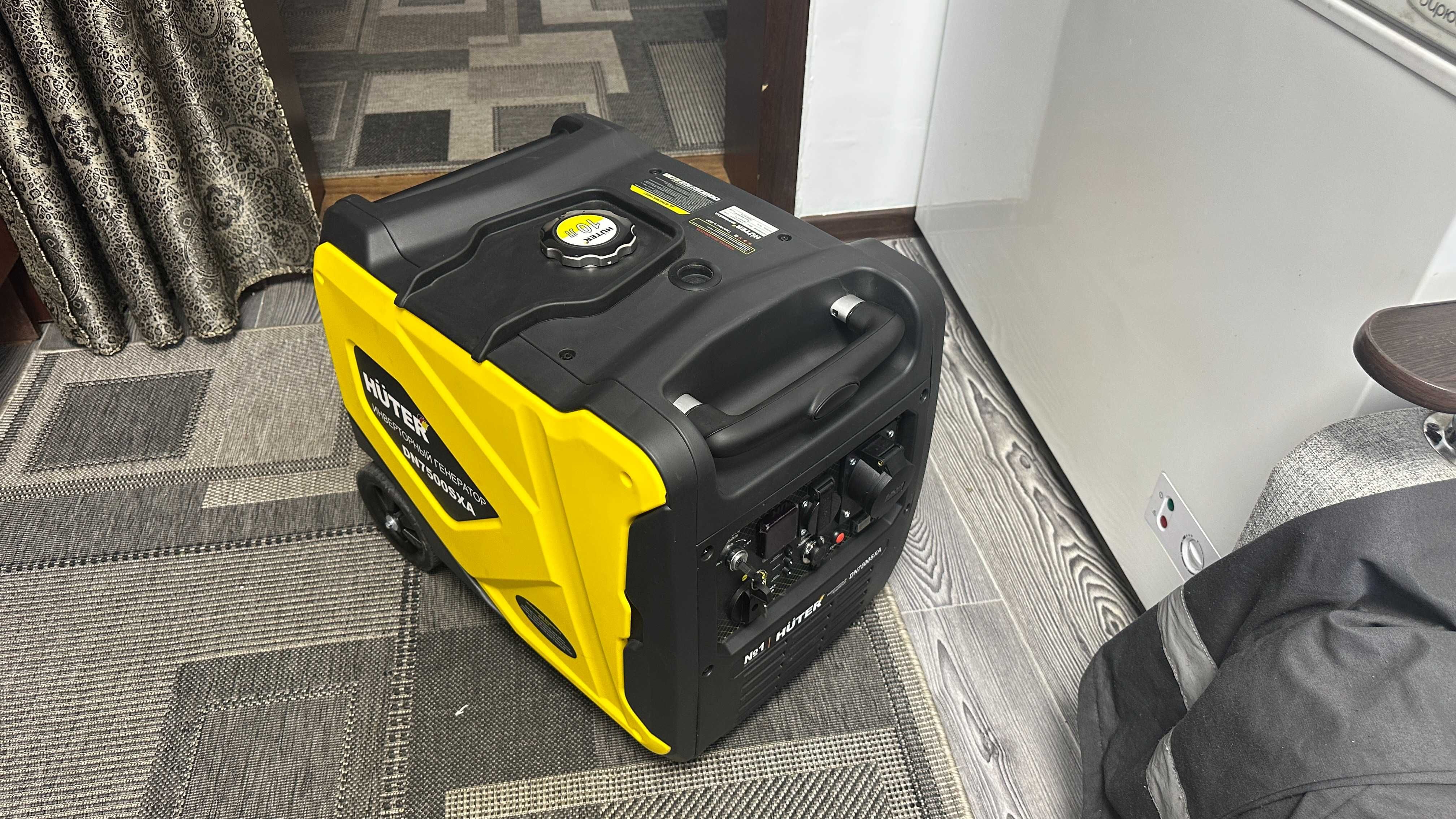 НОВЫЙ инверторный генератор Huter DN7500SXA