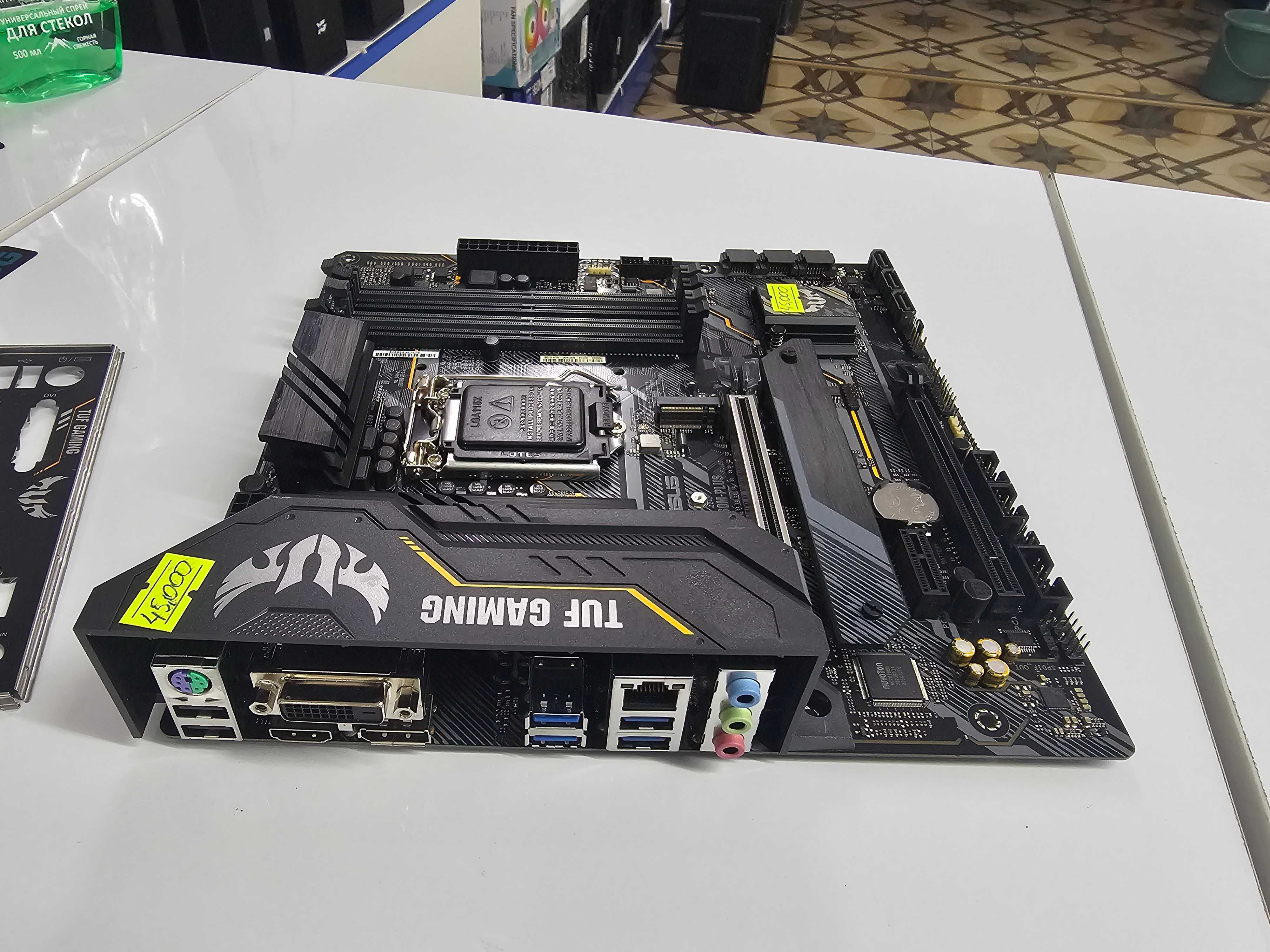 Мат.плата(Б\У) ASUS TUF GAMING B460M-PLUS(LGA 1200)/TERABYTE" Шымкент