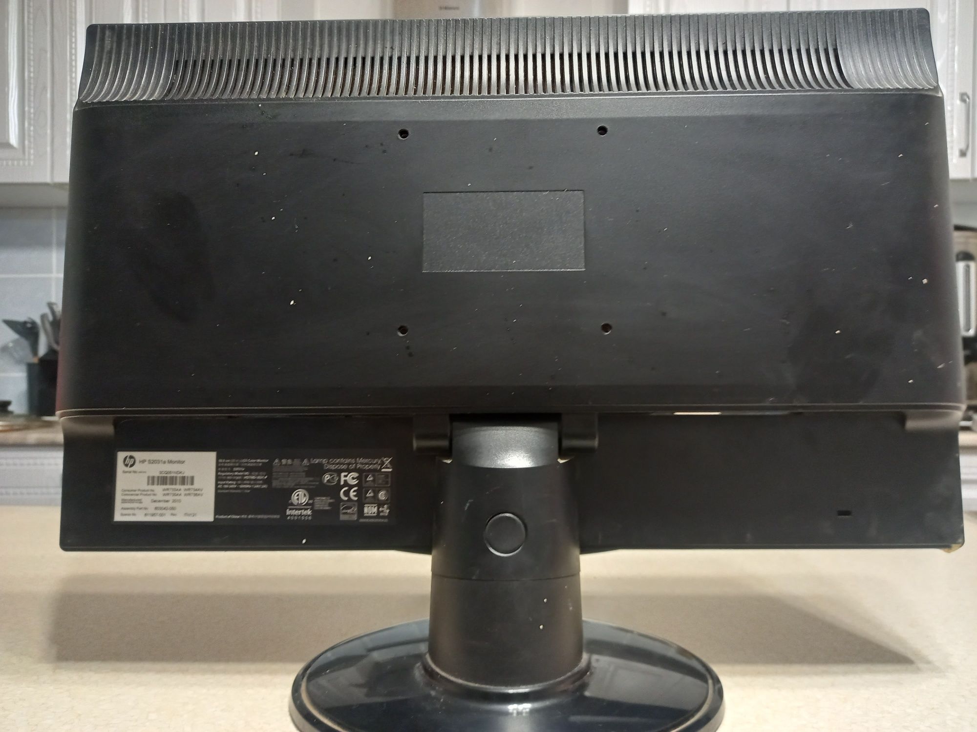 Не рабочий монитор HP s2031a
