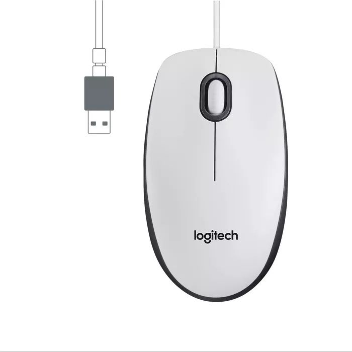 Продам или обменяю компьютерную мышь Logitech M100 White