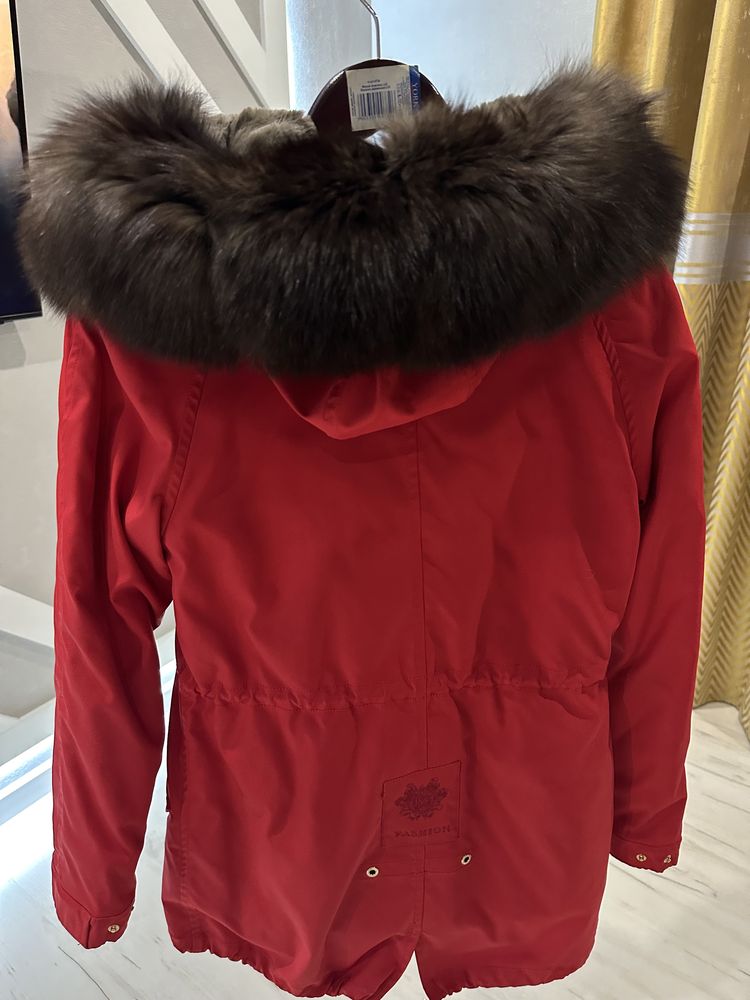 Зимняя теплая парка