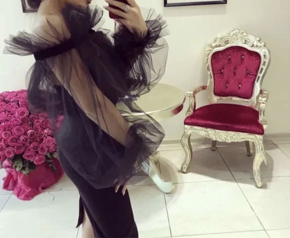 Blacky блуза в сетку