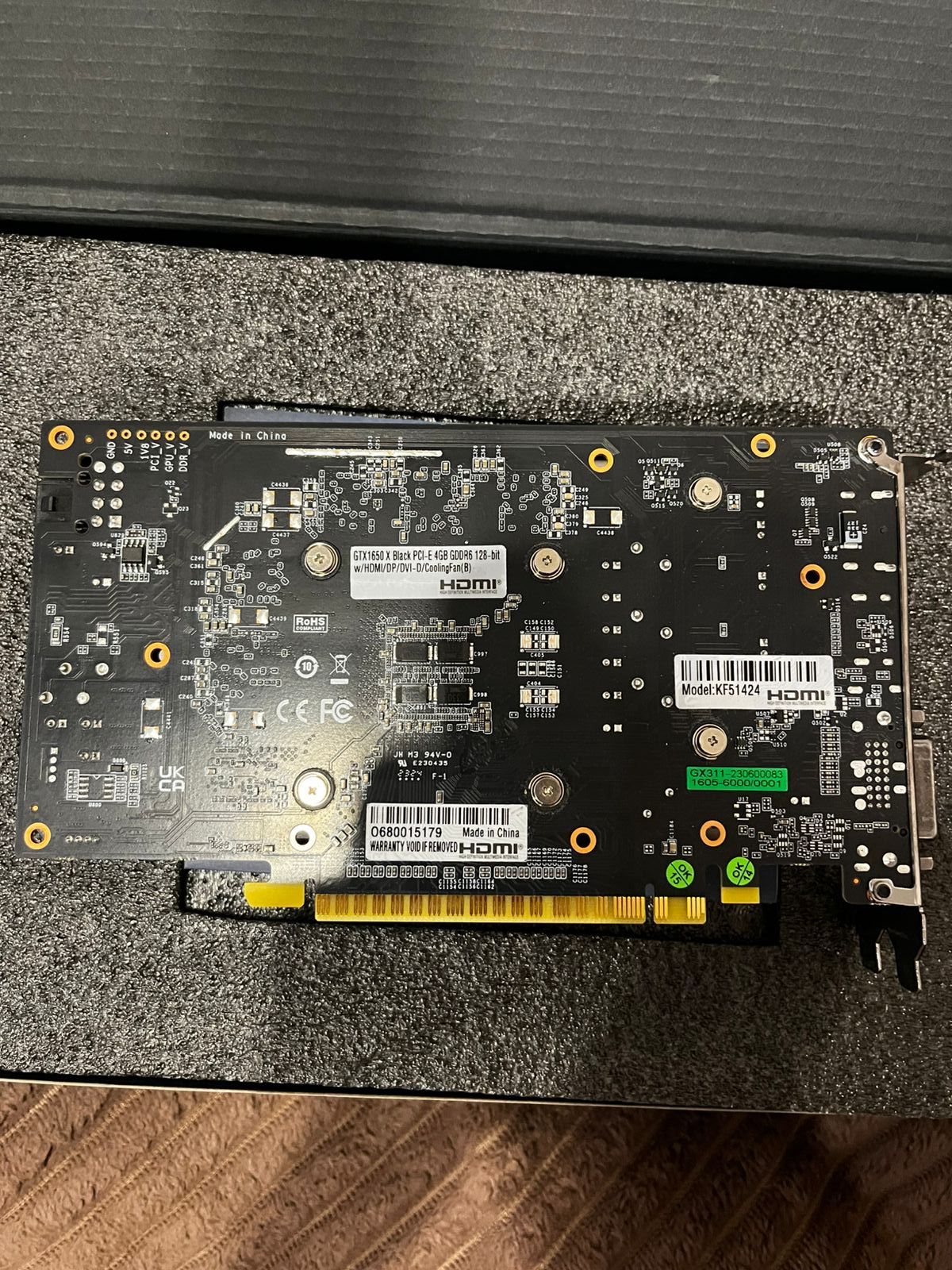 GTX 1650 GDDR6 4GB