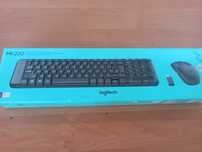 Комплект клавиатура Logitech Wireless Desktop MK220