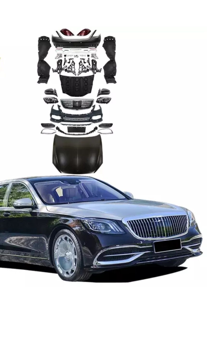 Обвес на W222 S580 maybach Mercedes, S400,S500
