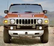 Решетка радиатора нижняя Hummer Н2 Рестайлинг