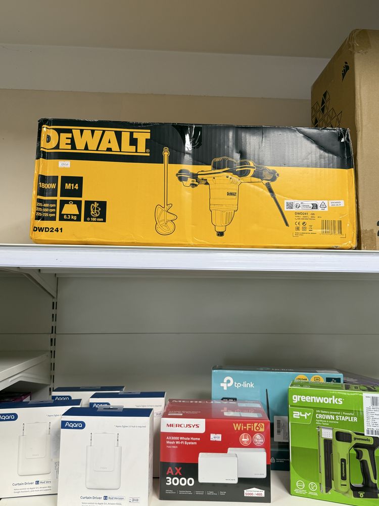 DeWALT дрель-миксер DWD241-QS