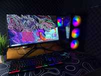 НОВЫЙ Игровой Компьютер ПК ( Полный комплект) Монитор 165 Гц