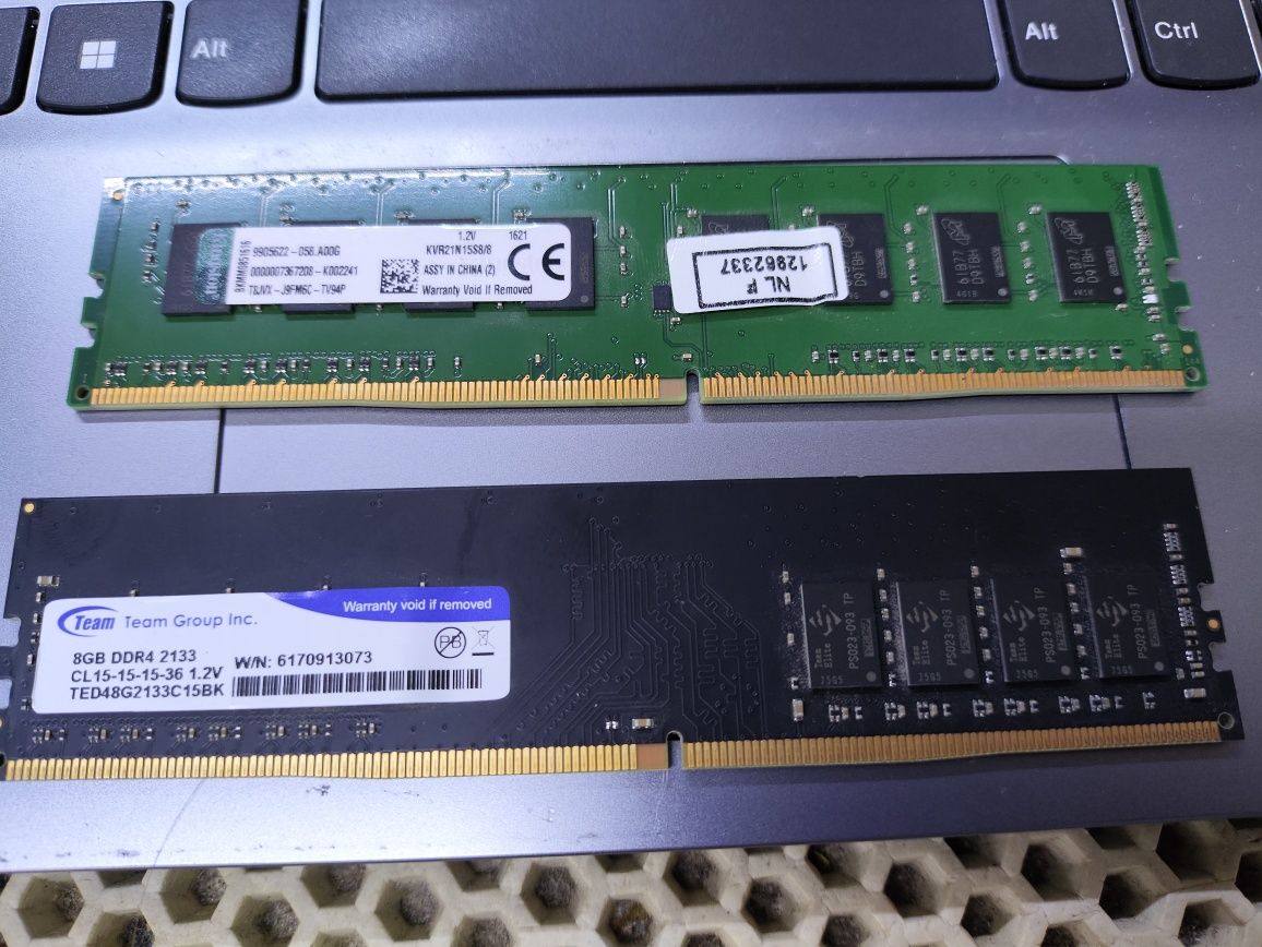 Оперативная память для ноутбука и ПК DDR4, DDR3